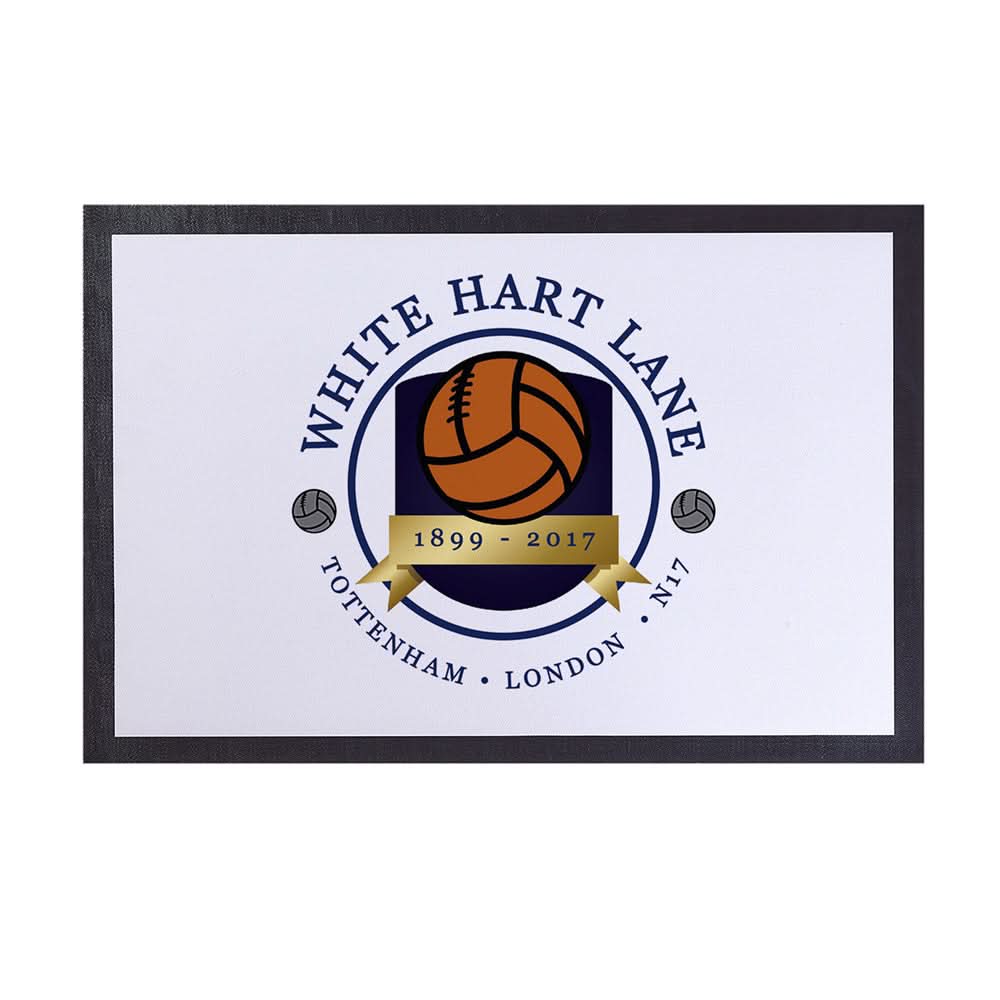 Totts White Hart Lane - Football Legends - Door Mat -60cm X 40cm