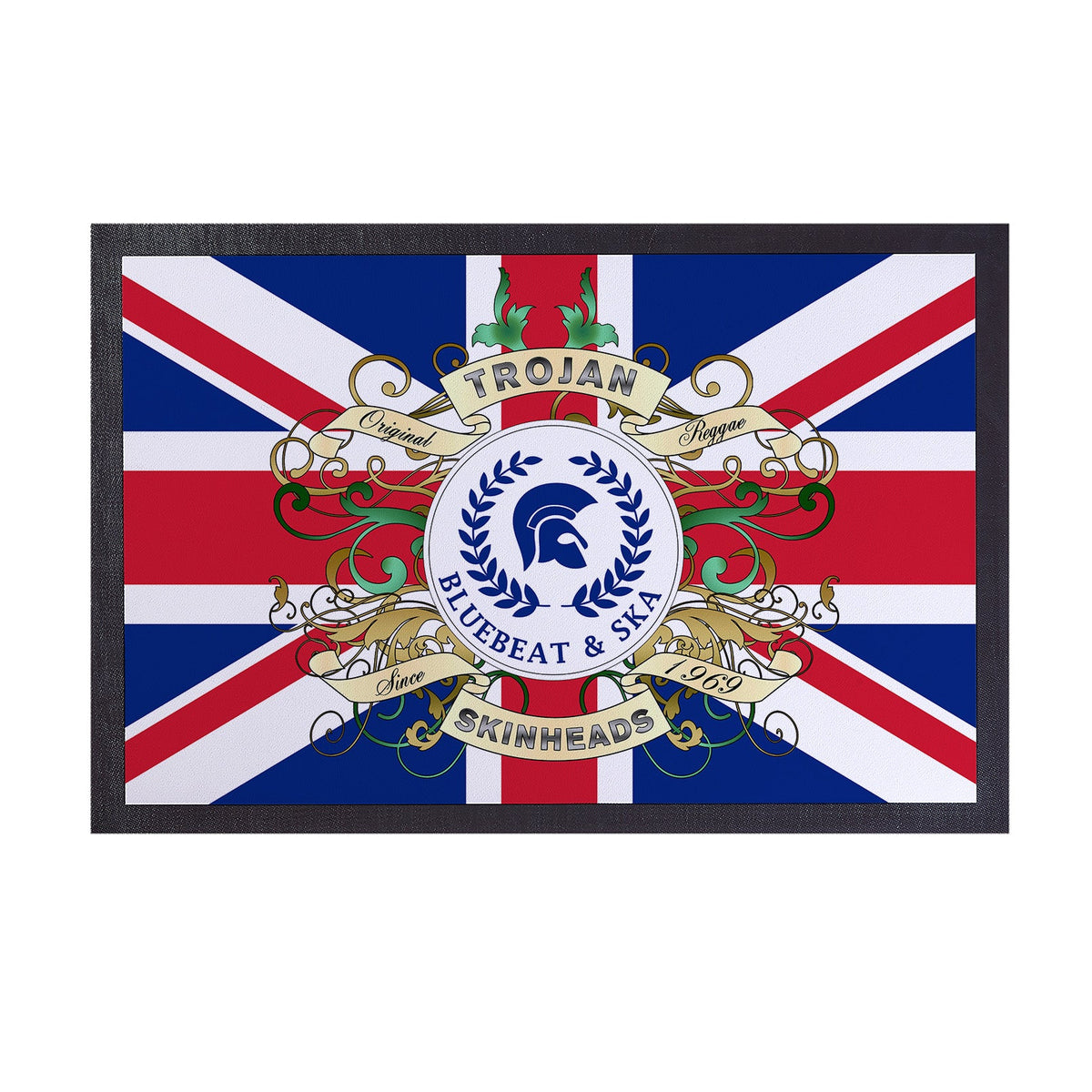 Trojan Skinheads - Union Jack - Door Mat - 60cm x 40cm