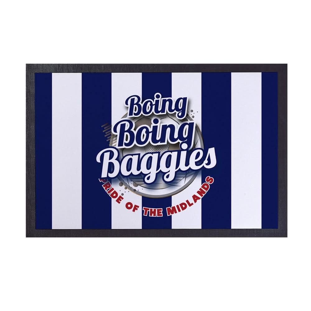 West Brom Boing Boing - Football Legends - Door Mat -60cm X 40cm