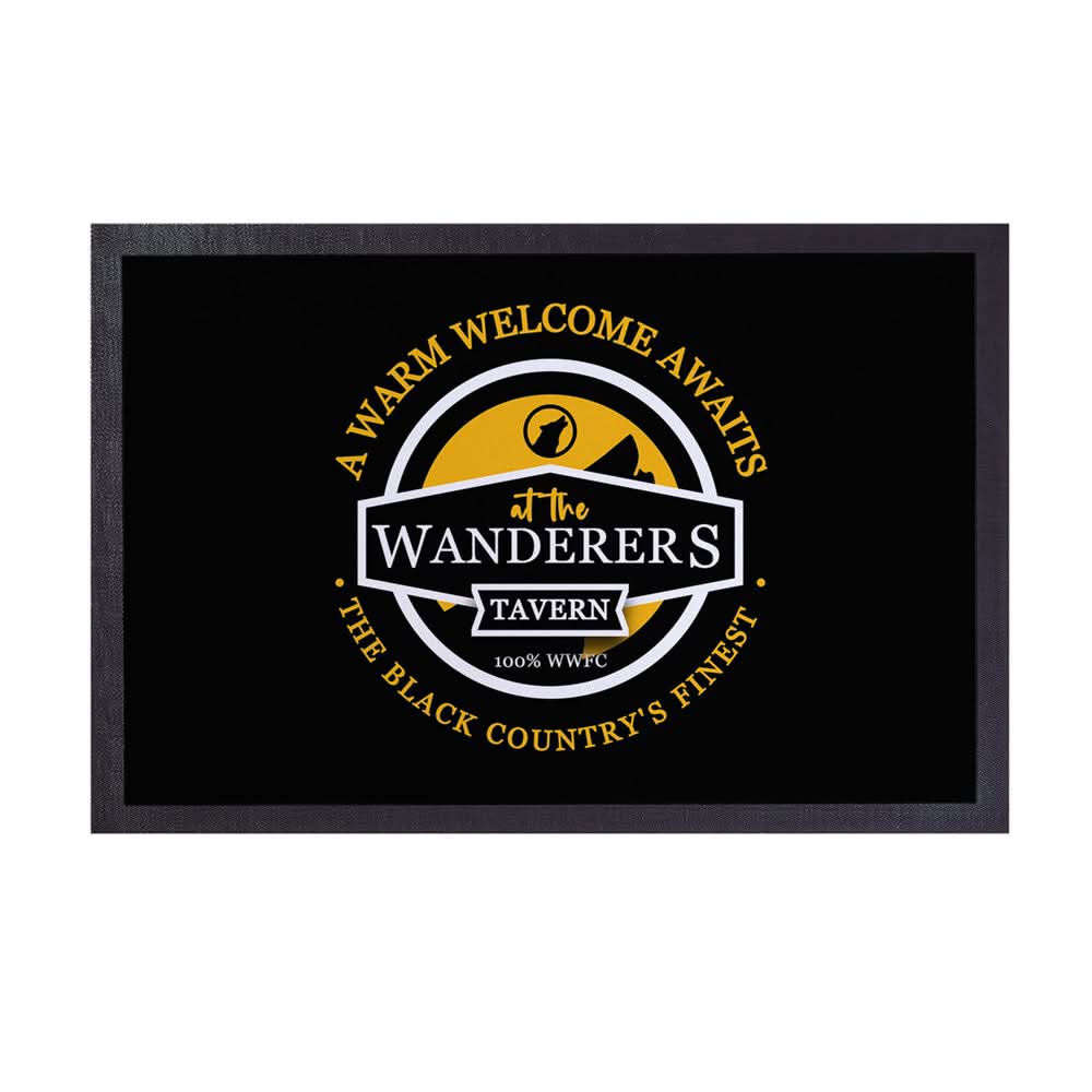 Wolverhampton Welcome - Football Legends - Door Mat -60cm X 40cm