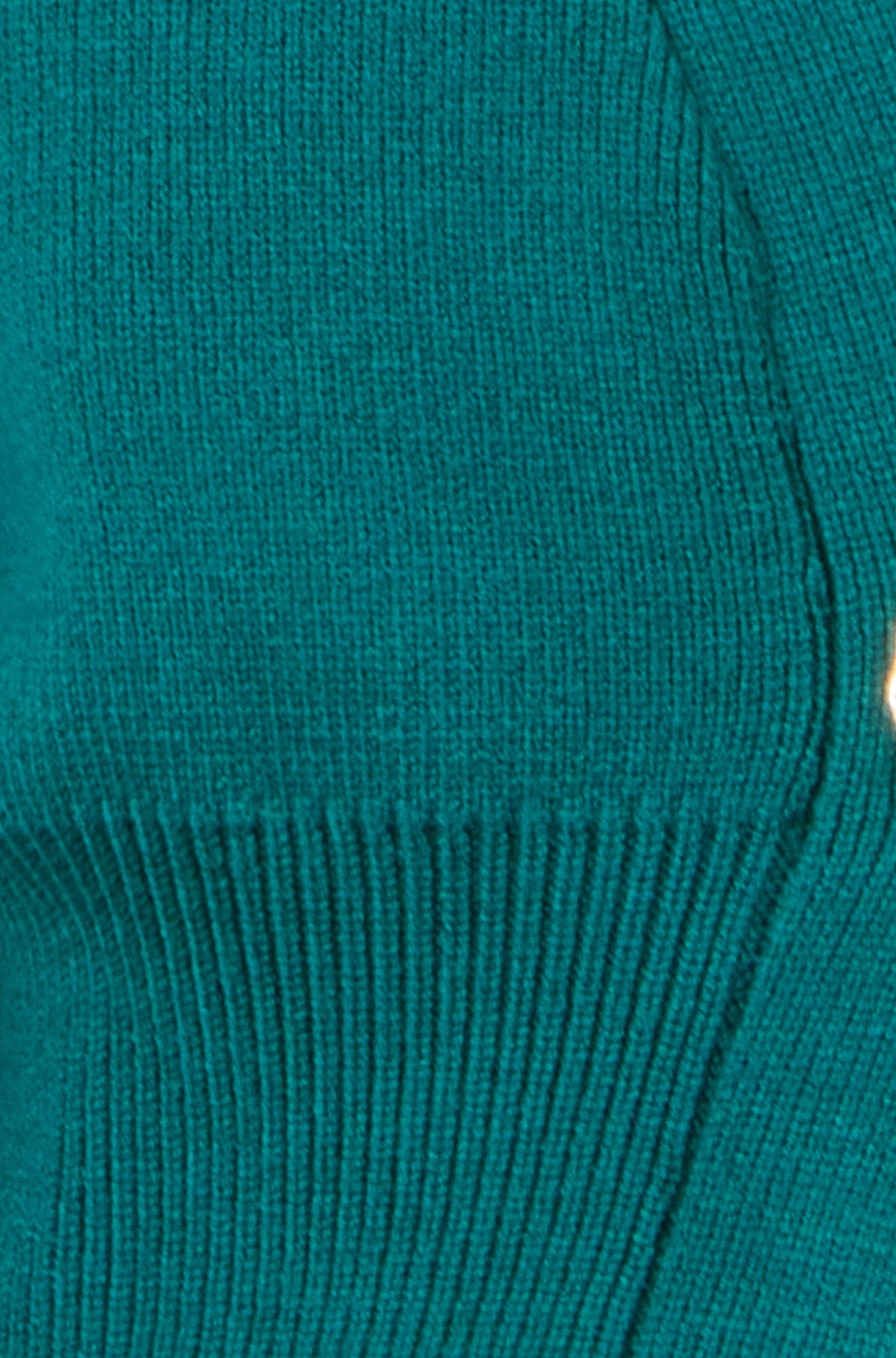 Yumi Teal Knitted Button Cardigan