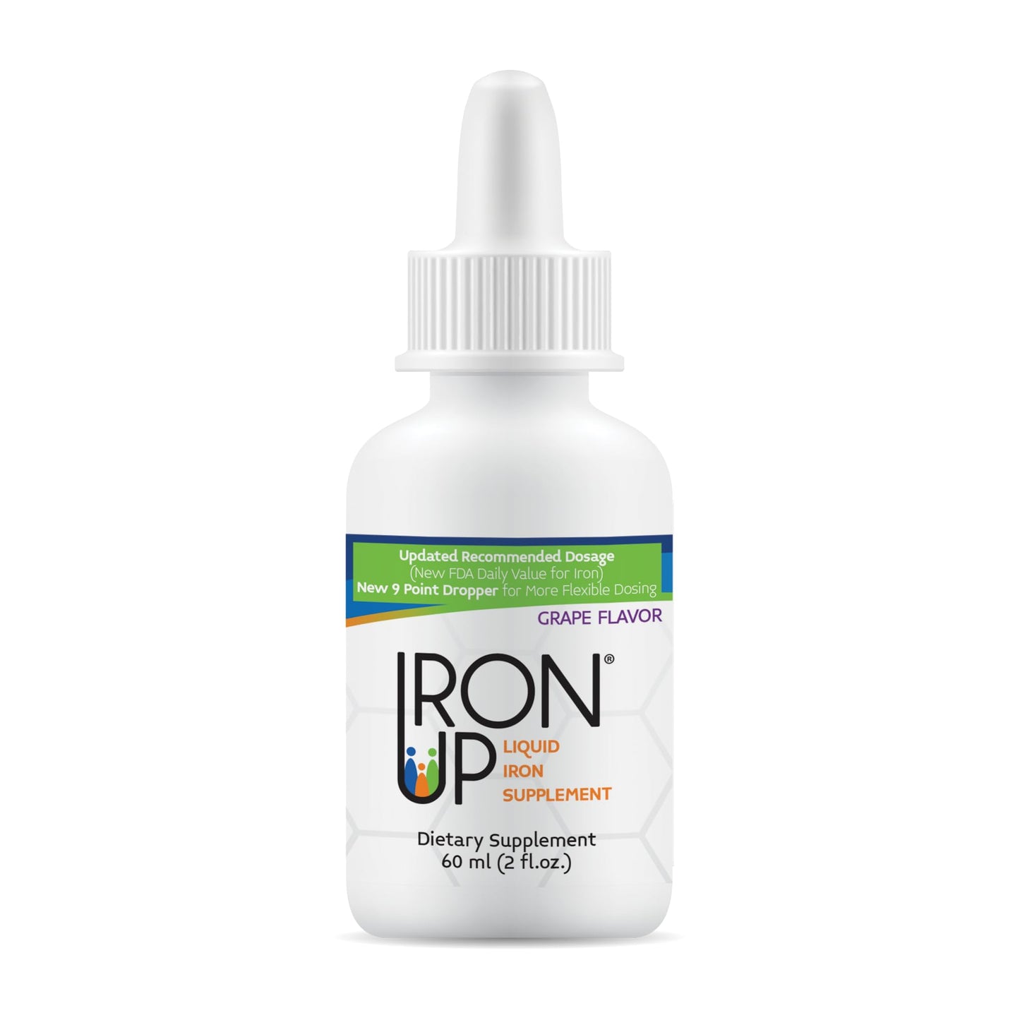 A.C. Grace Iron Up โ Liquid Iron Supplement with Grape Flavor, 2 fl oz (60 ml)