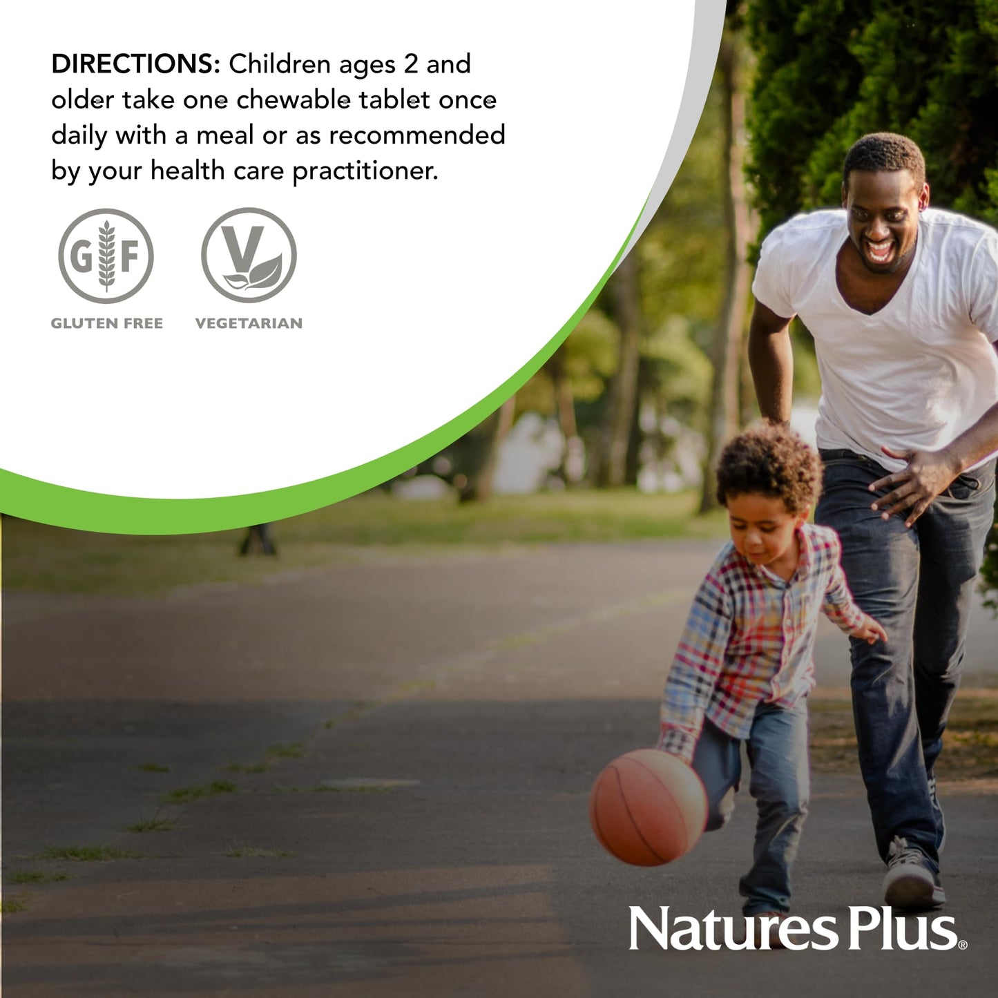 NaturesPlus Animal Parade AcidophiKidz Berry Flavor β 90 Chewables | Probiotics, FOS & Grape Seed