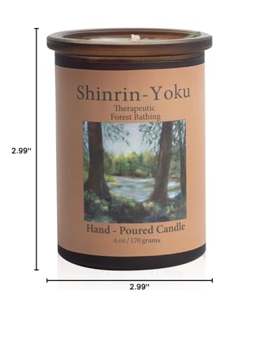 ADK Shinrin Yoku Scented Candle β 10 oz Soy Wax, Made in USA | Adirondack Fragrance & Flavor Farm