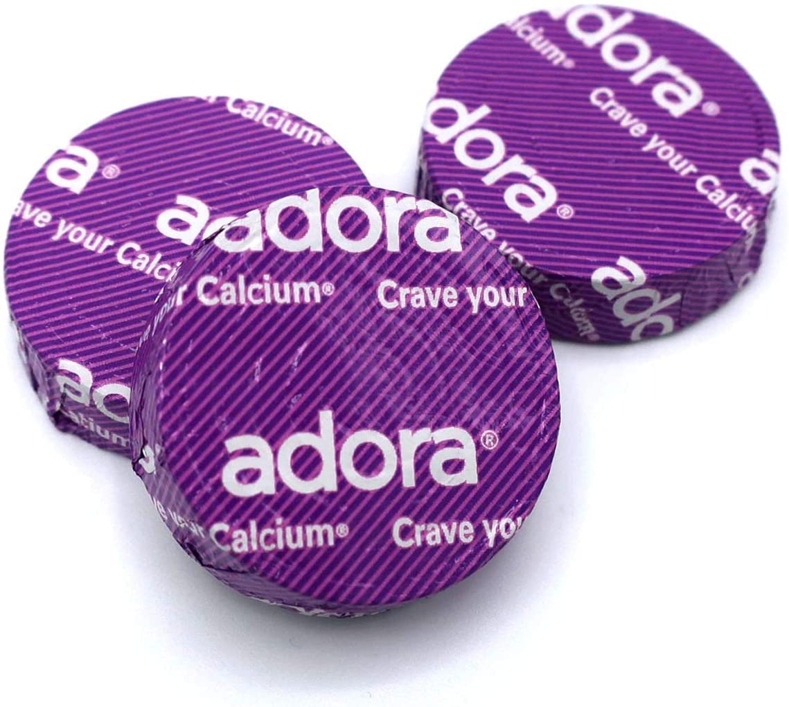 Adora Calcium Supplement Dark Chocolate โ 30 ct (Pack of 6)