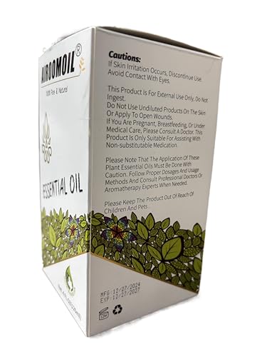 Airoomoil Pure Clary Sage Essential Oil โ 4 oz (120 ml), 100% Natural, Premium Grade