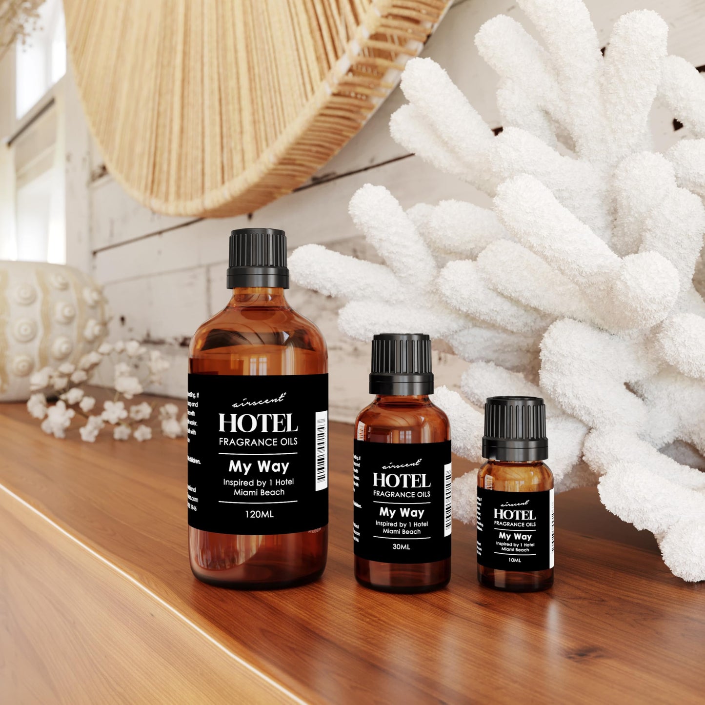 AirScent My Way Diffuser Oil โ Inspired by The 1 Hotel Miami Scent (500 mL / 16.9 fl oz) | Premium Fragrance Oil