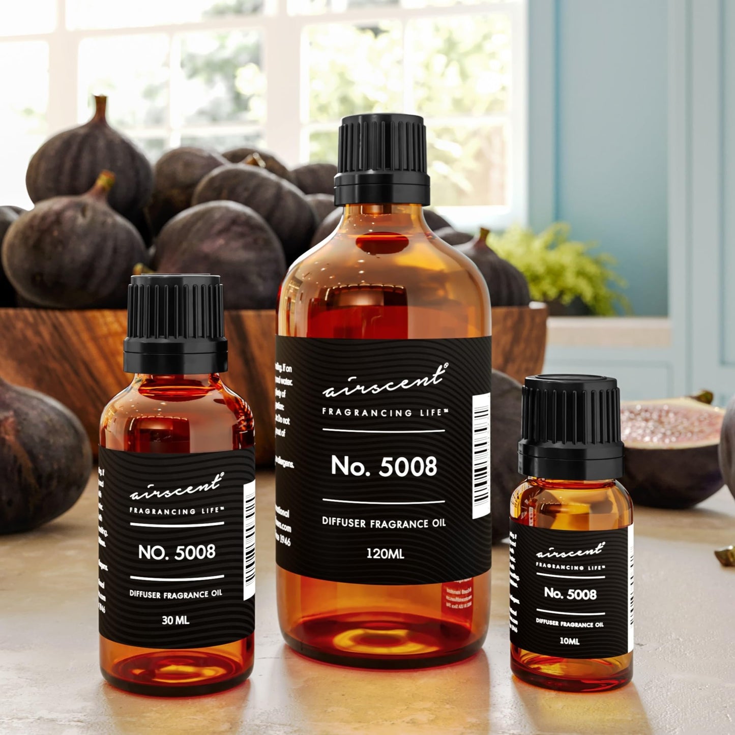 AirScent Diffuser Oil โ Tobacco Vanille Inspired Perfume Dupe No. 5008 (120 ml) โ Fragrance Oil for Diffusers & Crafting