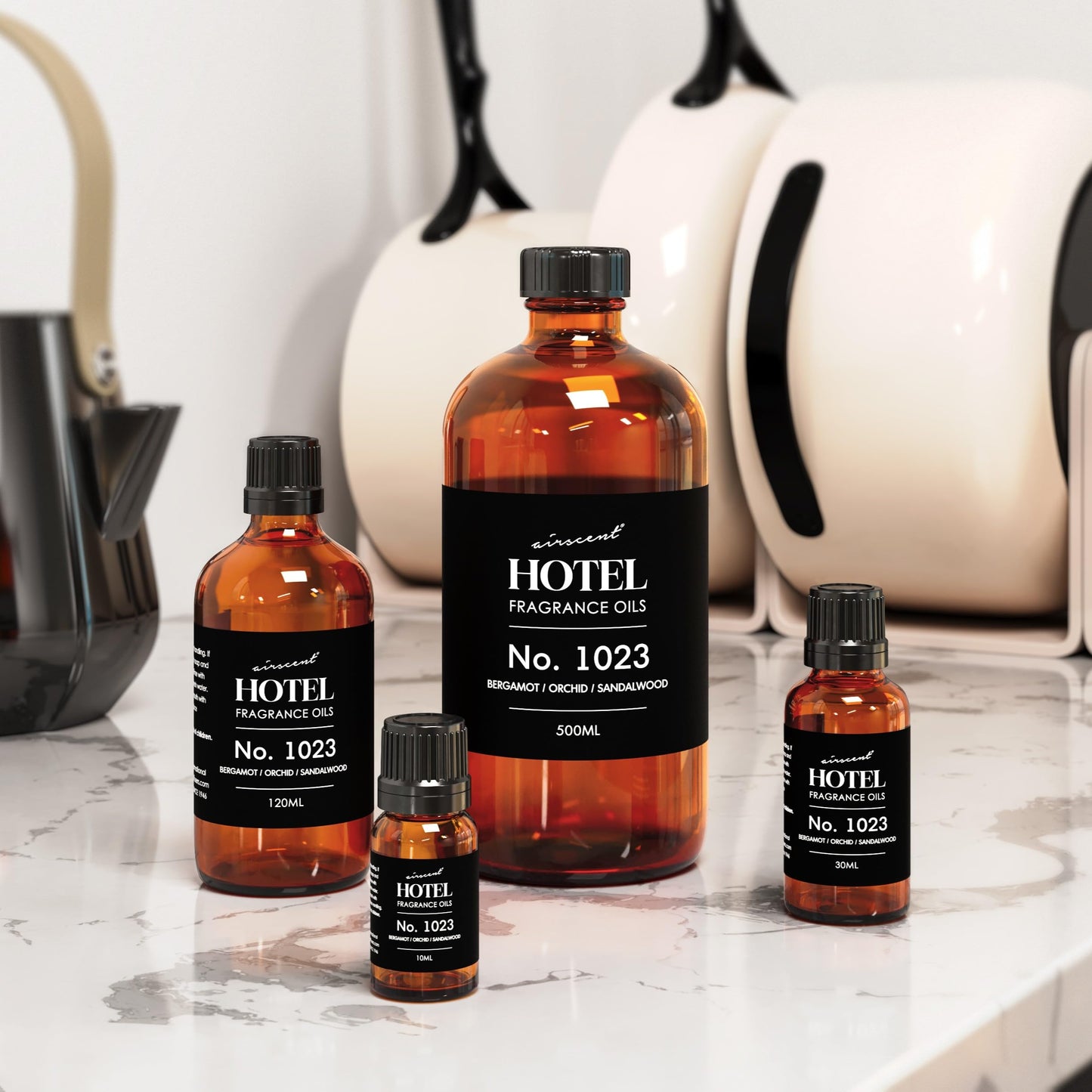 AirScent Hotel Diffuser Oil No. 1023 โ Baccarat Hotel Inspired, 120 mL