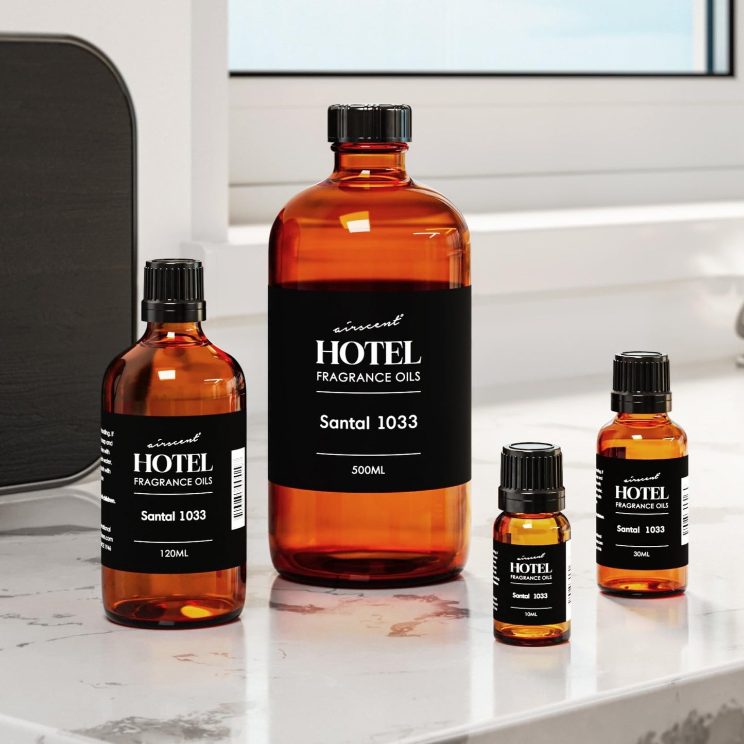 AirScent Santal Diffuser Oil No. 1033 โ Santal-33 Inspired Dupe (120 mL)