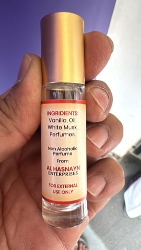 AL-HASNAYN Vanilla Vibes Roll-On Perfume β 6ML Alcohol-Free, Long-Lasting