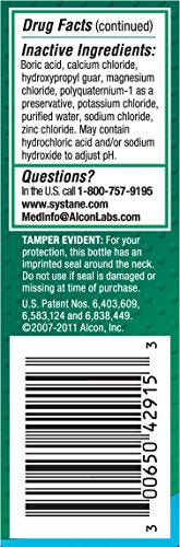 Systane Long Lasting Lubricant Eye Drops β 0.5 Fl Oz | Alcon