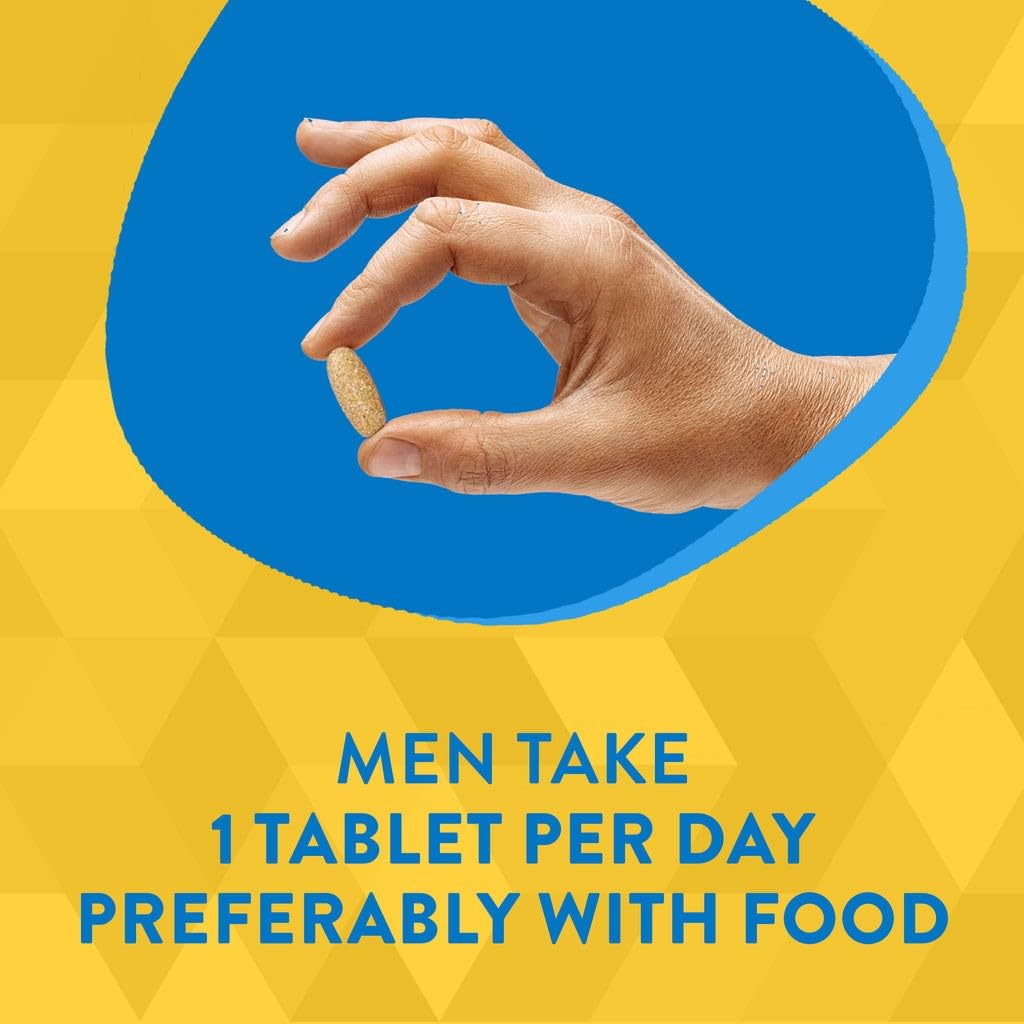 Alive! Once Daily Men's 50+ Ultra Potency Multivitamin โ 60 Tablets | Nature's Way