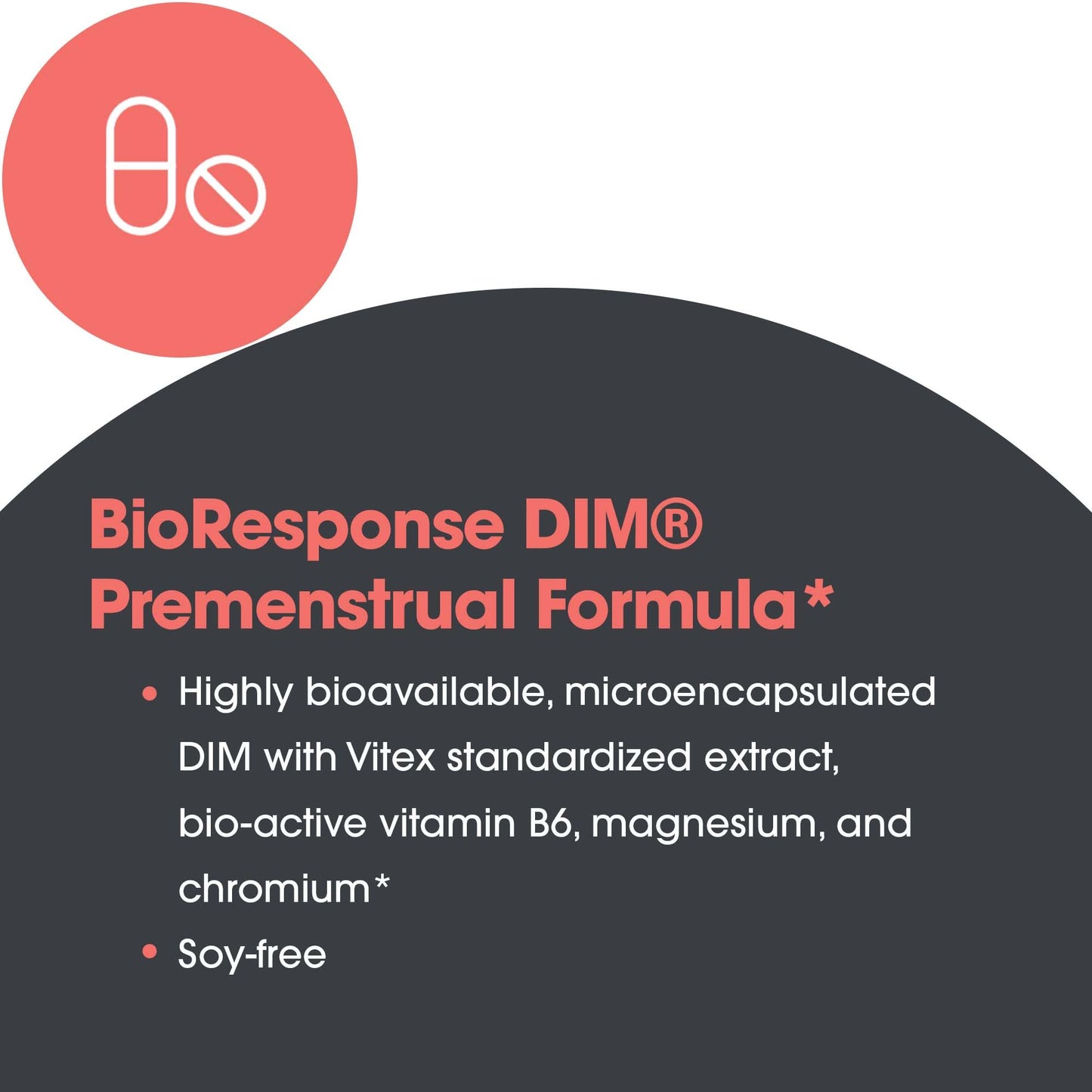 Allergy Research Group DIM Vitex Supplement โ Hormone Balance & PMS Support, Soy-Free Vegetarian Capsules (120 Count)