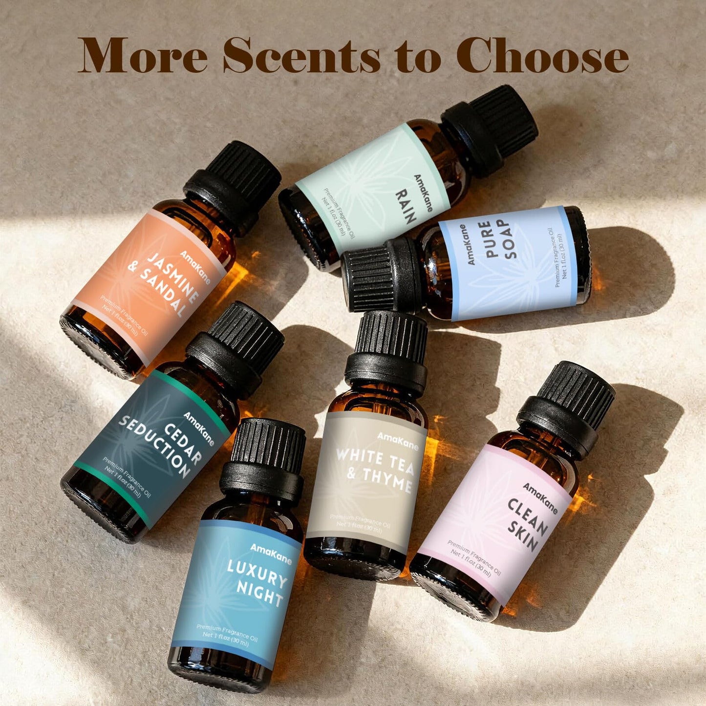 AmaKane Jasmine & Sandal Hotel Fragrance Oil 30ml โ Shangri-La Inspired