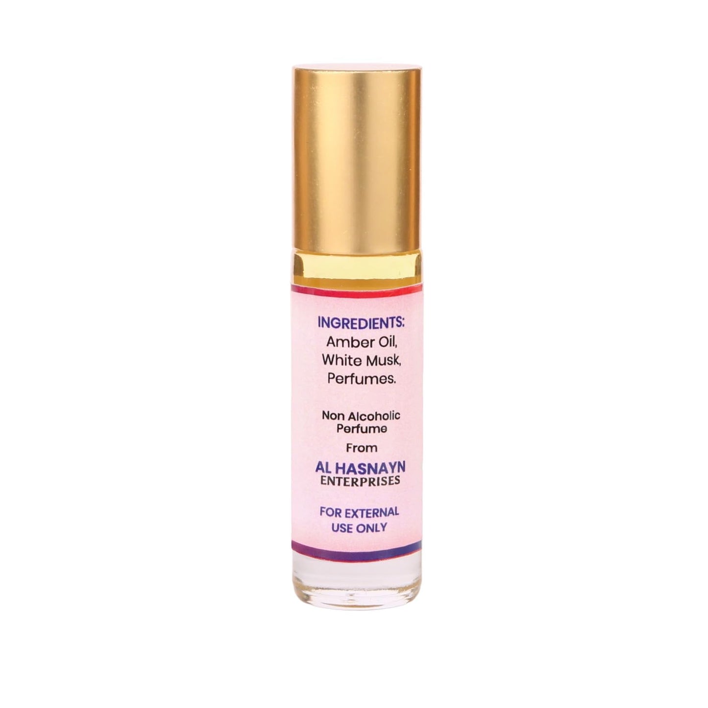 Amber Perfume Oil Roll-On โ Alcohol-Free Unisex Fragrance by AL HASNAYN | 6ML