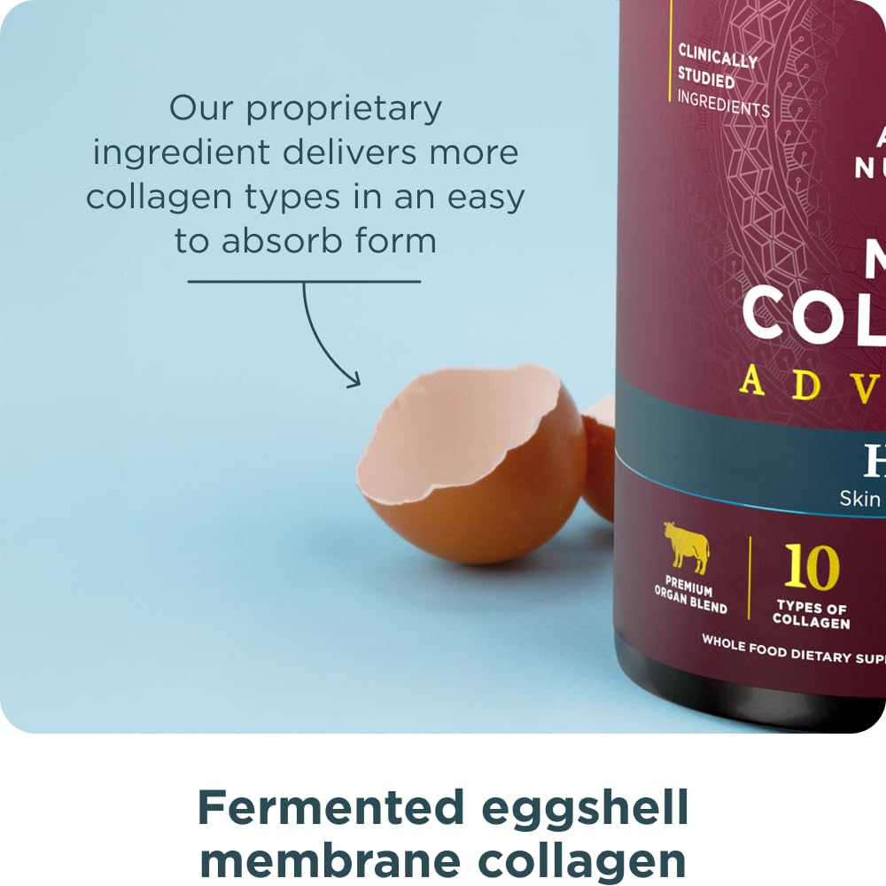Ancient Nutrition Advanced Multi Collagen Hydrate โ Mixed Berry, 30 Servings