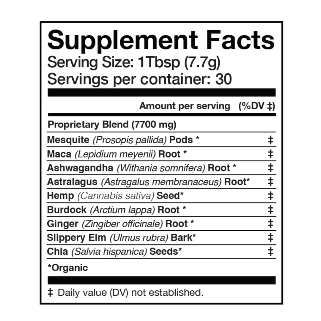 Anima Mundi Qi Energy & Protein Powder โ Adaptogenic Mood Support