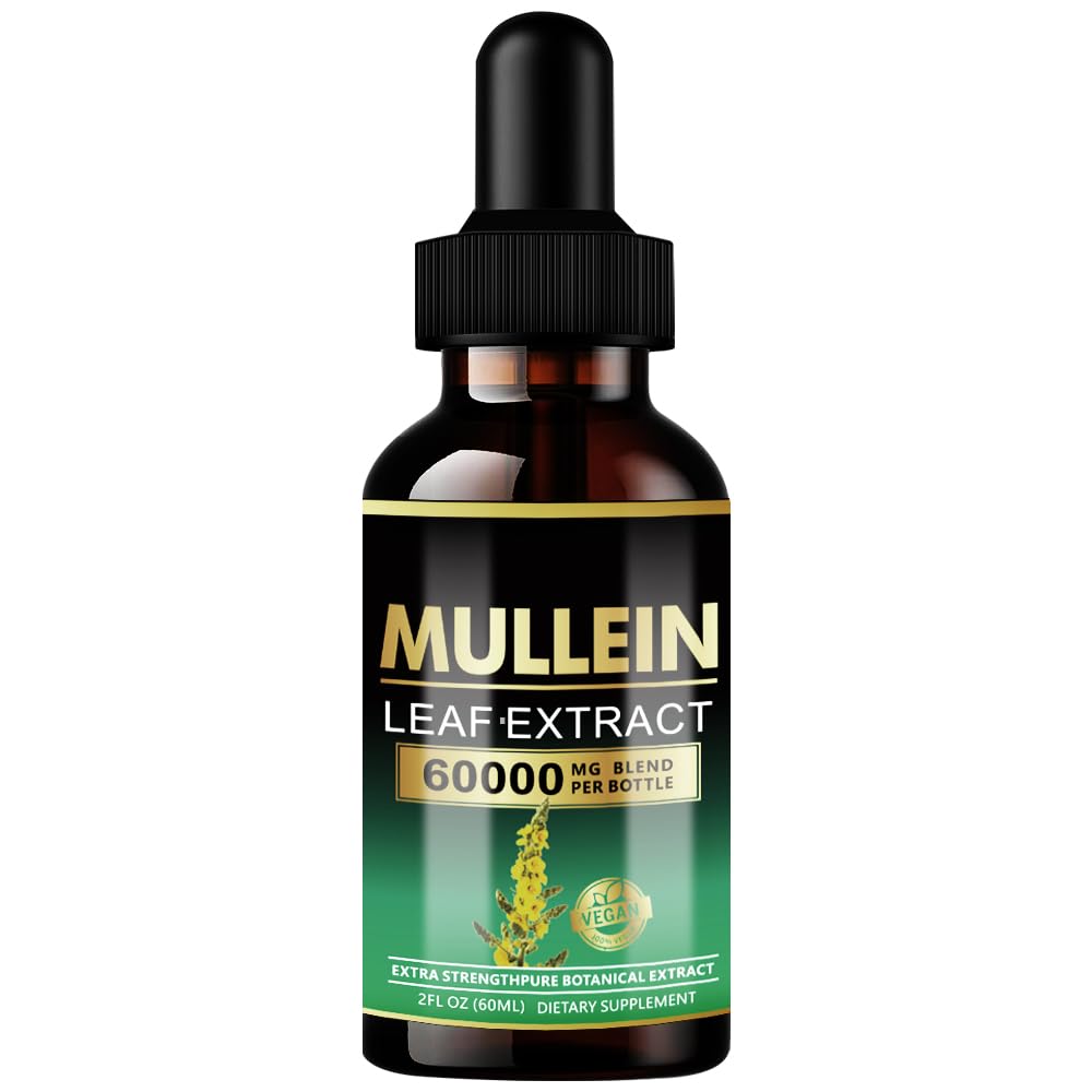 ANKUY Mullein Drops for Lungs โ Lung Detox & Respiratory Support (2 Fl Oz)