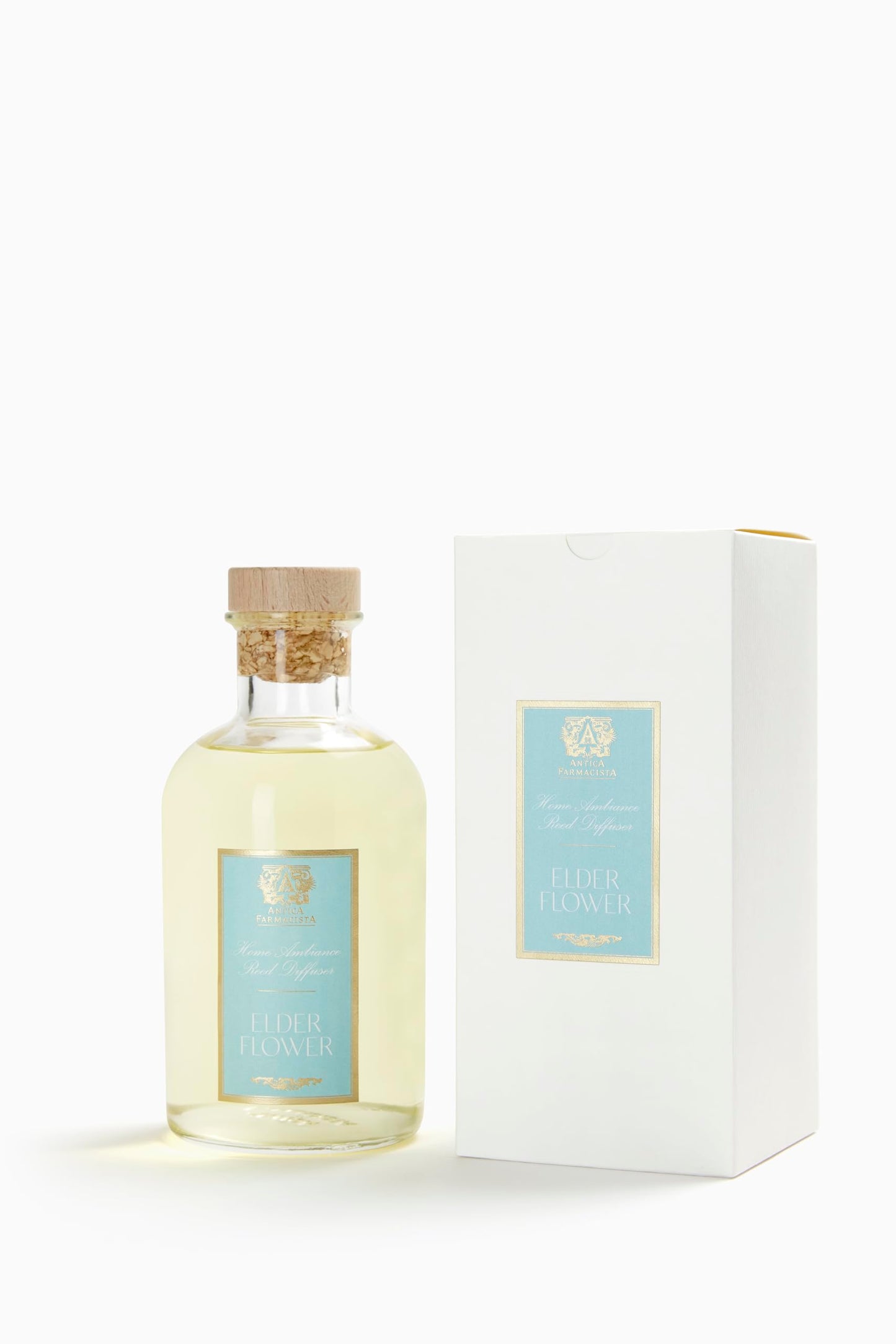Antica Farmacista Home Ambiance Diffuser โ Elderflower 16.9 oz | Luxury Reed Diffuser Gift