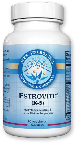 Apex Energetics K-5 Estrovite (90 Caps) โ Estrogen Metabolism Support