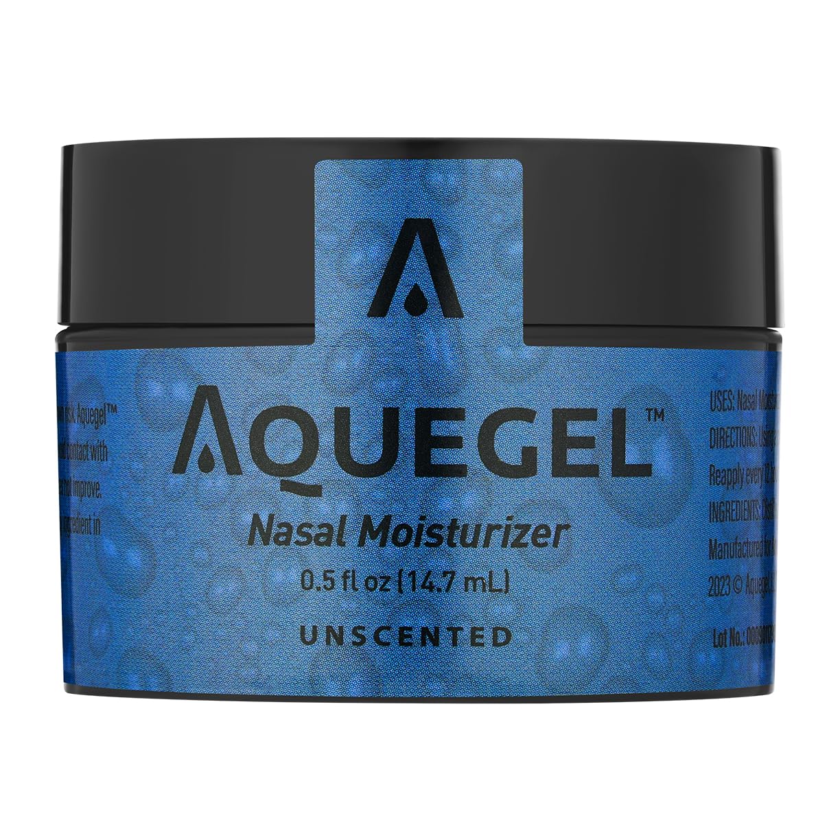 Aquegel Nasal Moisturizer (Original Unscented) β 12-Hour Nasal Moisture Relief | Water-Based Nose Gel