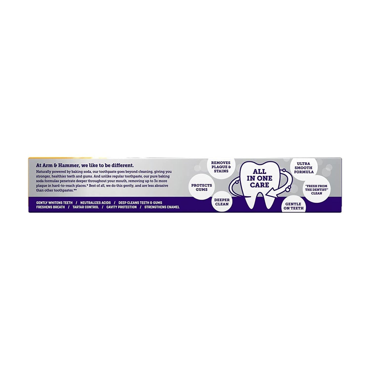 ARM & HAMMER Complete Care Fluoride Toothpaste โ Fresh Mint, 6 oz Pack of 3