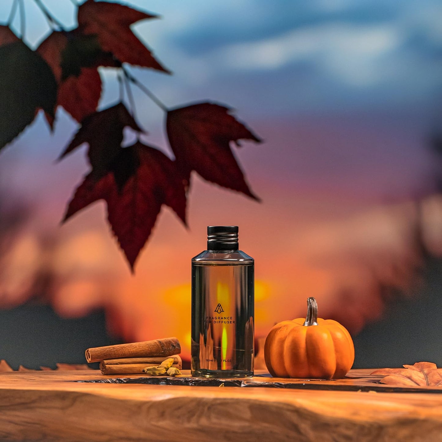 AromaPlan Pumpkin Spice Diffuser Oil β 5 Fl Oz (148ml) | Luxury Hotel & Home Fragrance, Made in USA