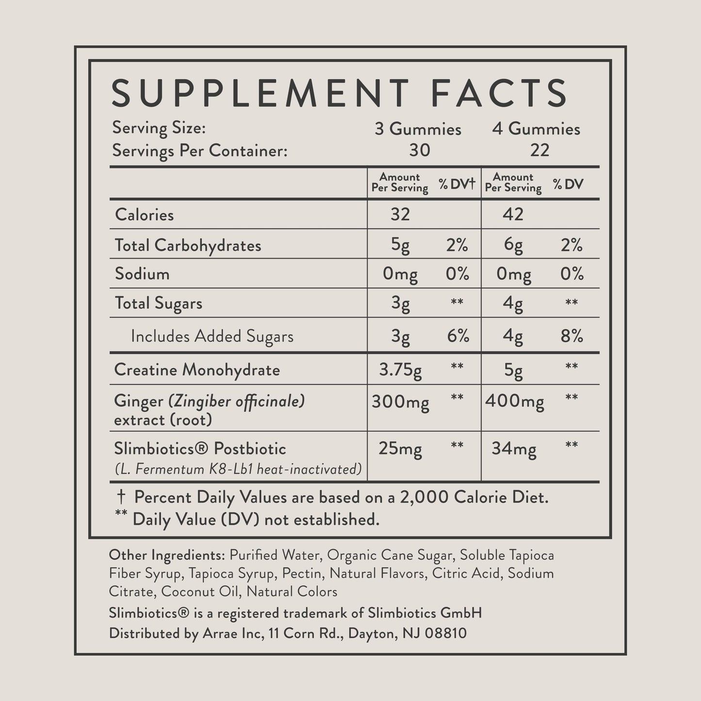 Arrae Tone Gummies β Creatine Monohydrate 5g for Women | Lean Muscle, Recovery & Strength | Mixed Berry, 90 Count
