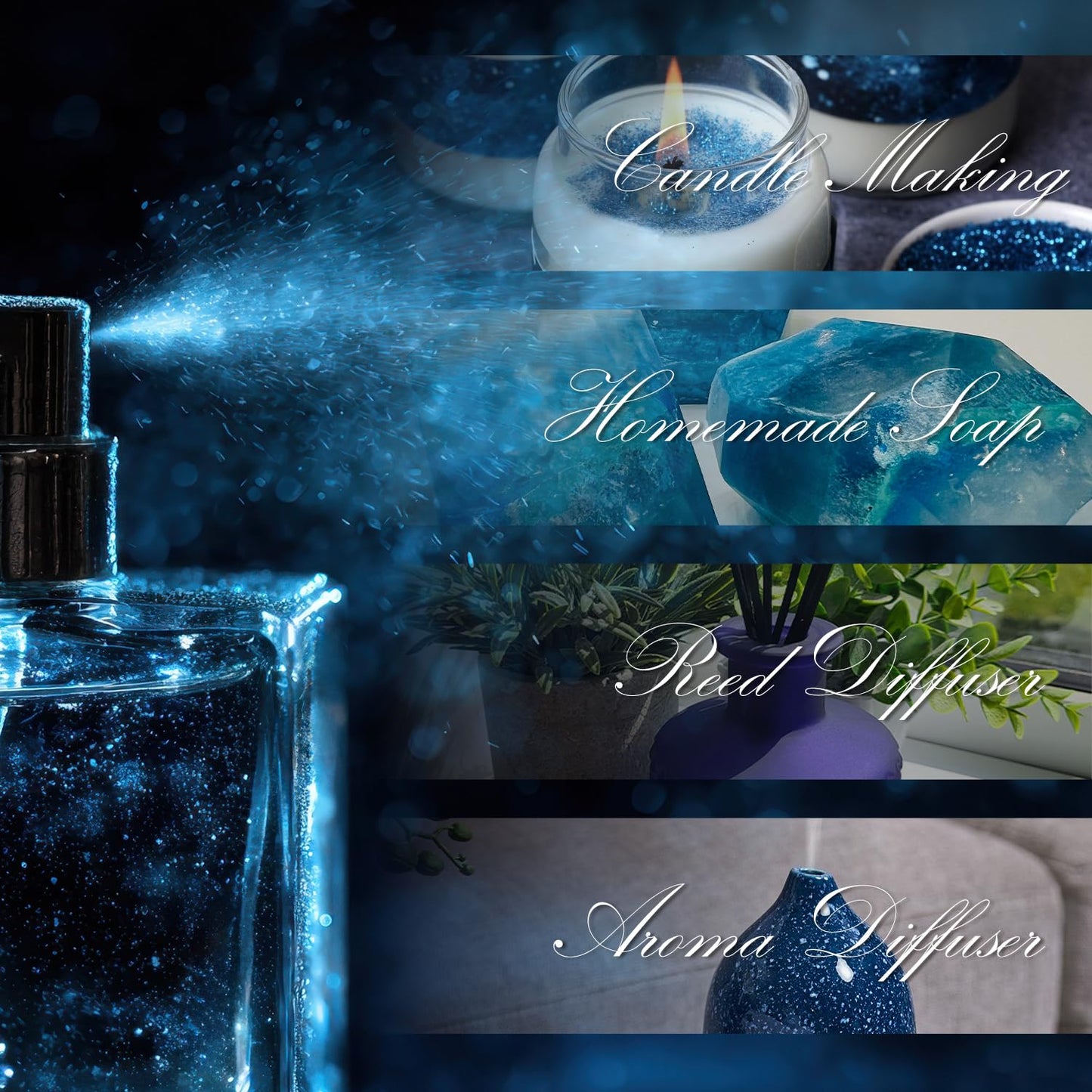 ARVIDSSON Cologne Fragrance Oils Set โ Diffuser Oils for Candles & Soap