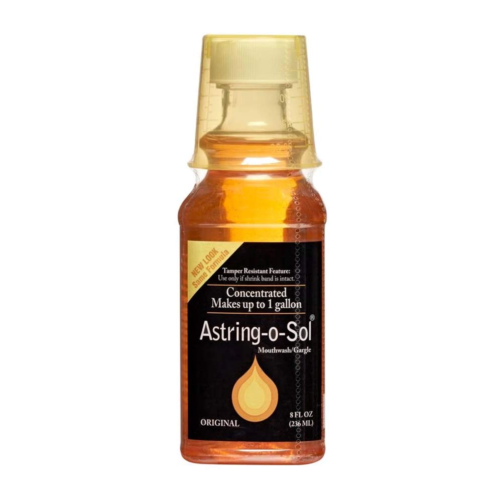 Astring-O-Sol Concentrated Mouthwash/Gargle, Original 8 oz โ Pack of 4