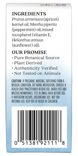 Aura Cacia Roll-On Peppermint Essential Oil Blend β 0.31 oz
