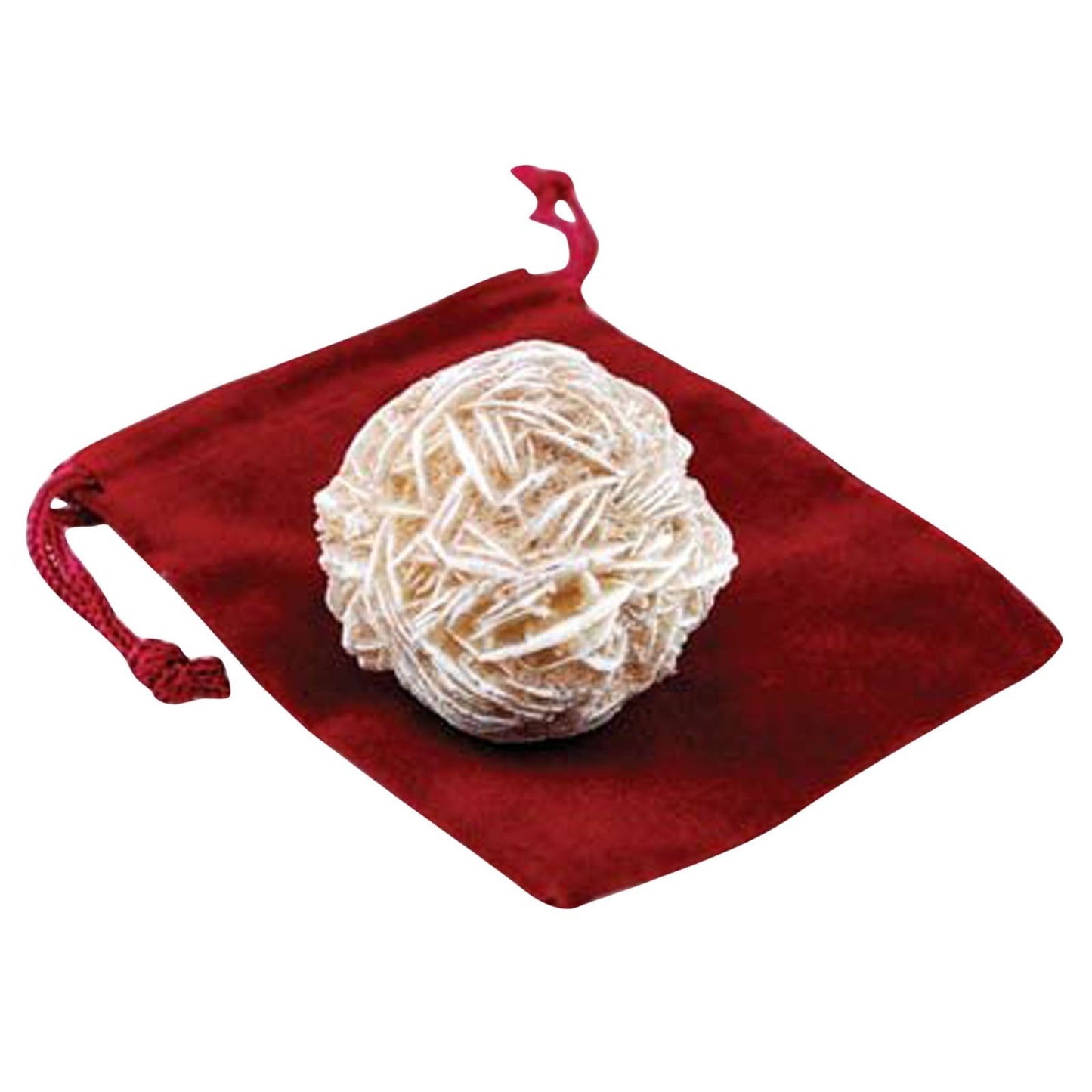 AzureGreen Desert Rose โ Selenite & Barite Crystal for Protection