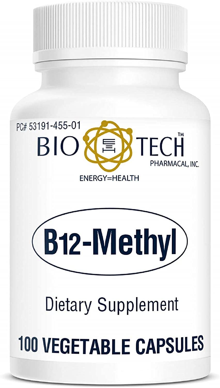 Vitamin B12 Methylcobalamin 1000 mcg โ 100 Capsules
