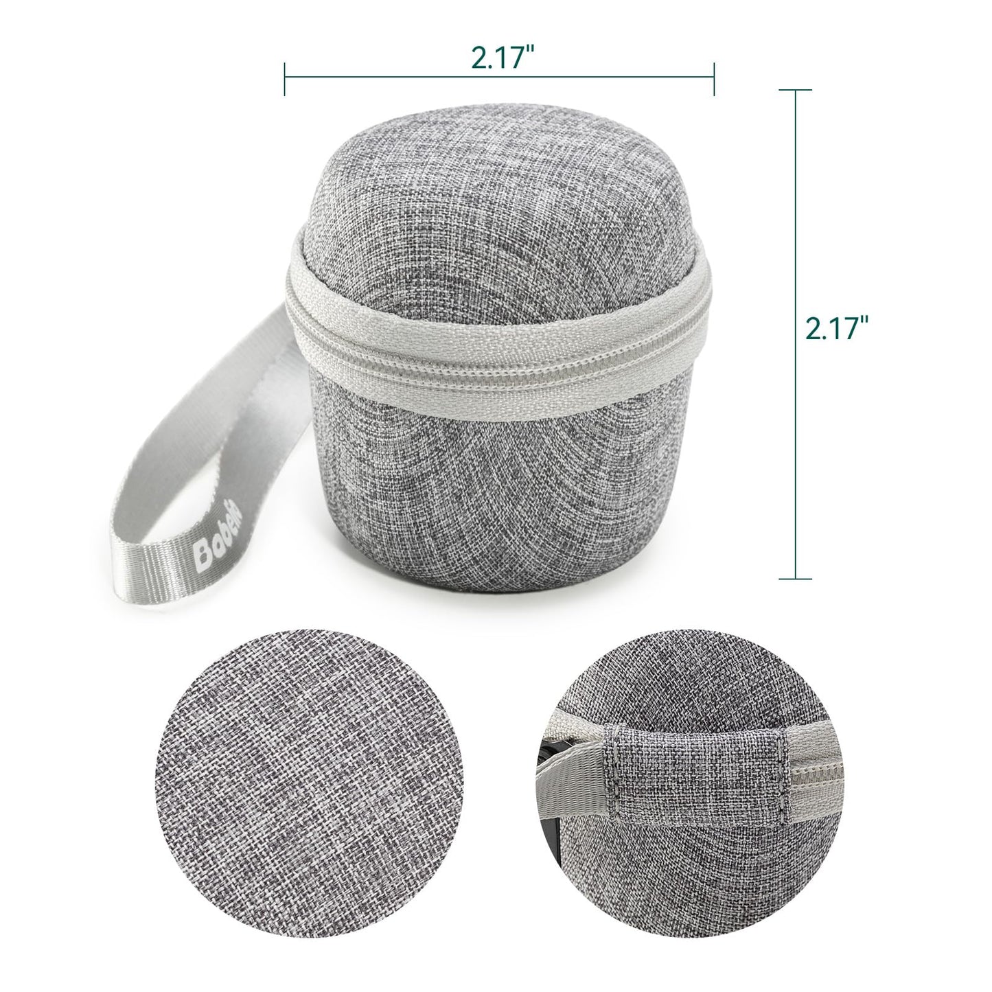 BABELIO White Noise Sound Machine β Mini Pocket, 15 Non-Looping Sounds, Timer & Memory