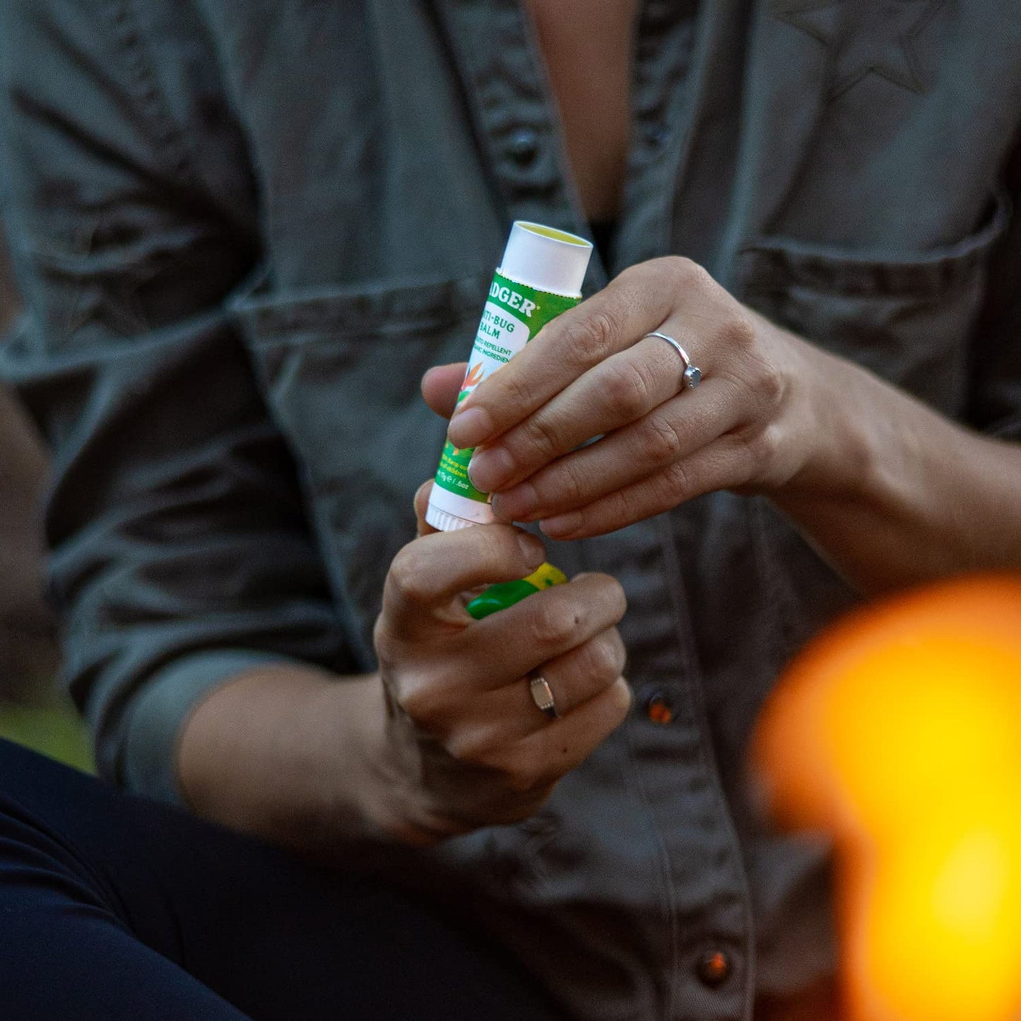 Badger Bug Repellent Stick β All-Natural Mosquito Repellent with Citronella | 0.6 oz