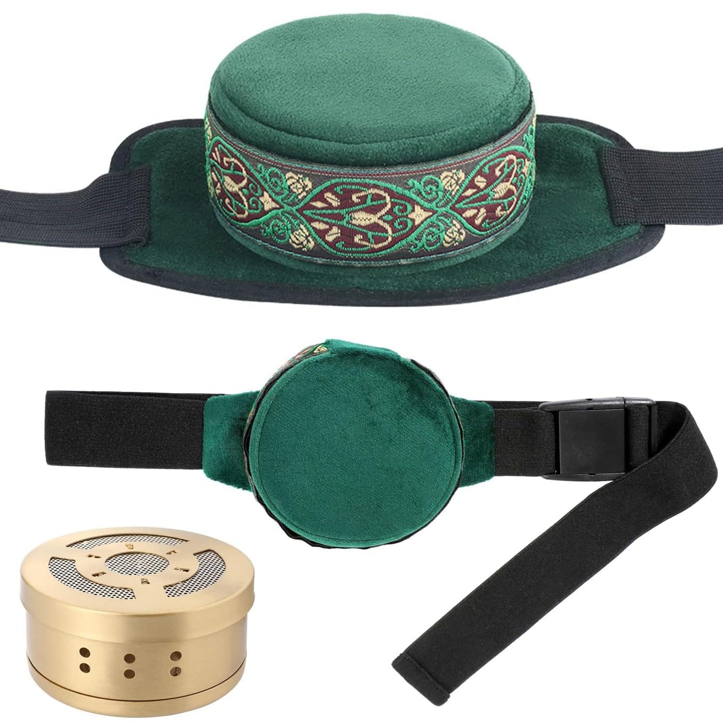 Barelove Smokeless Copper Moxa Box โ Portable Moxibustion Therapy Bag (Not Include Moxa)