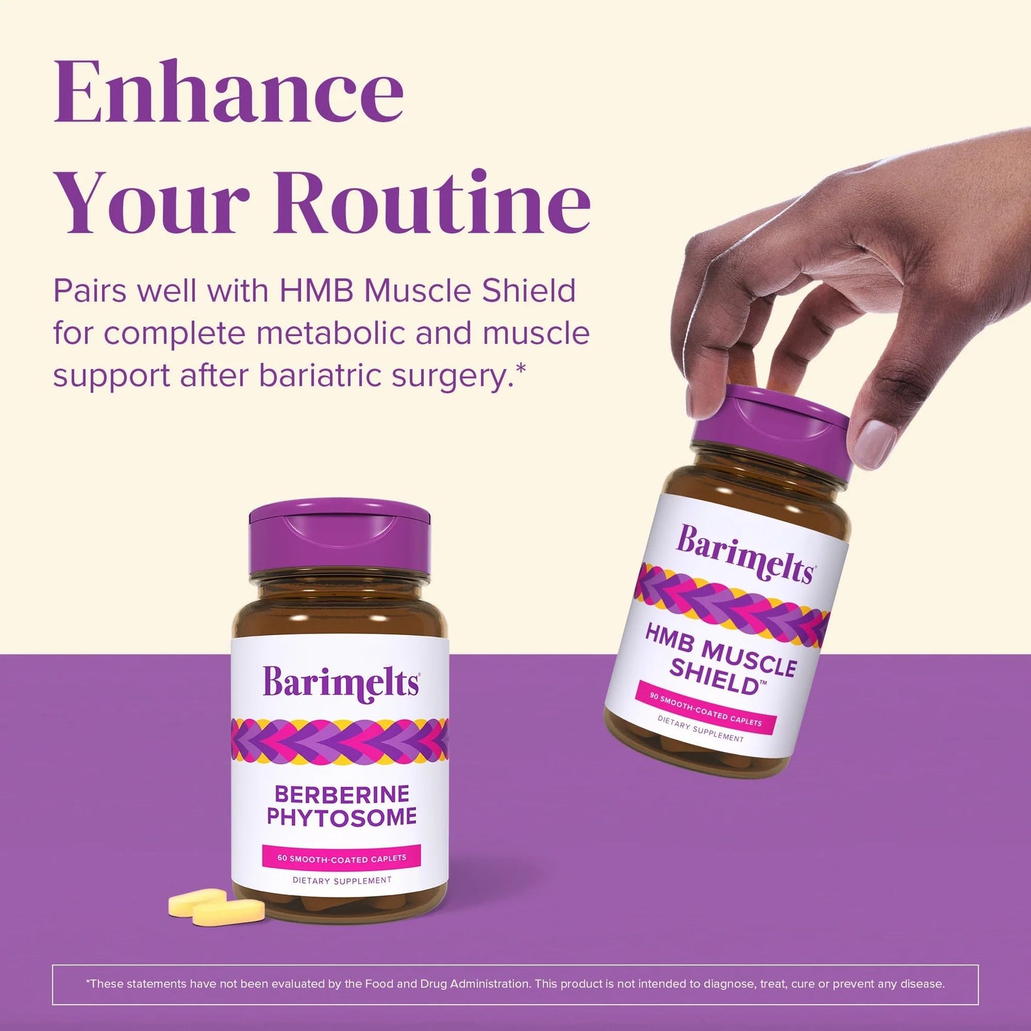 BariMelts Berberine Phytosome 550mg โ 4x Absorption, Supports Metabolism & Blood Sugar