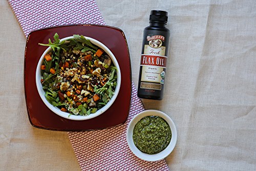 Barlean's Organic Flaxseed Oil โ Cold-Pressed Vegan Omega-3, 12 oz