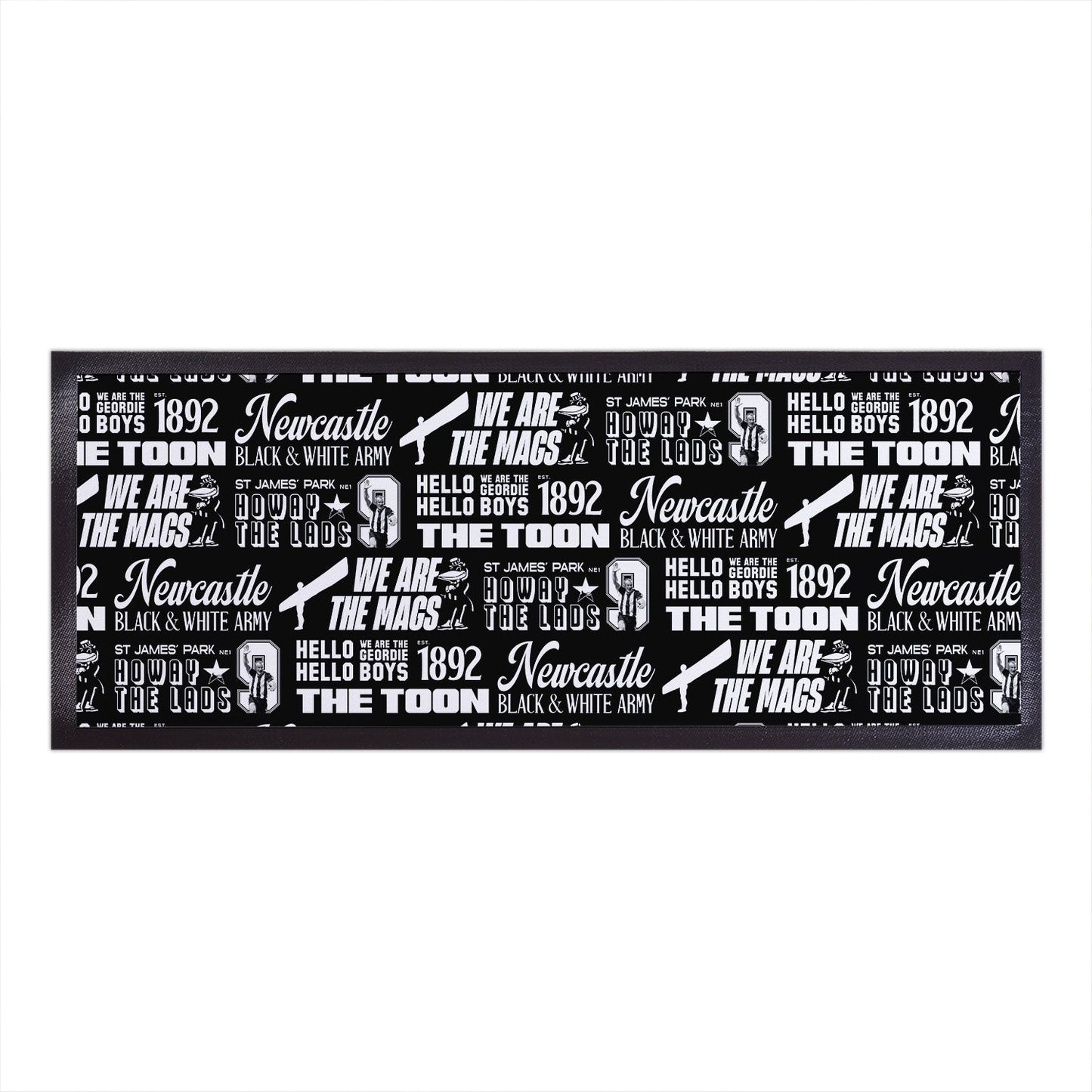 Newcastle - Word Montage - Bar Runner