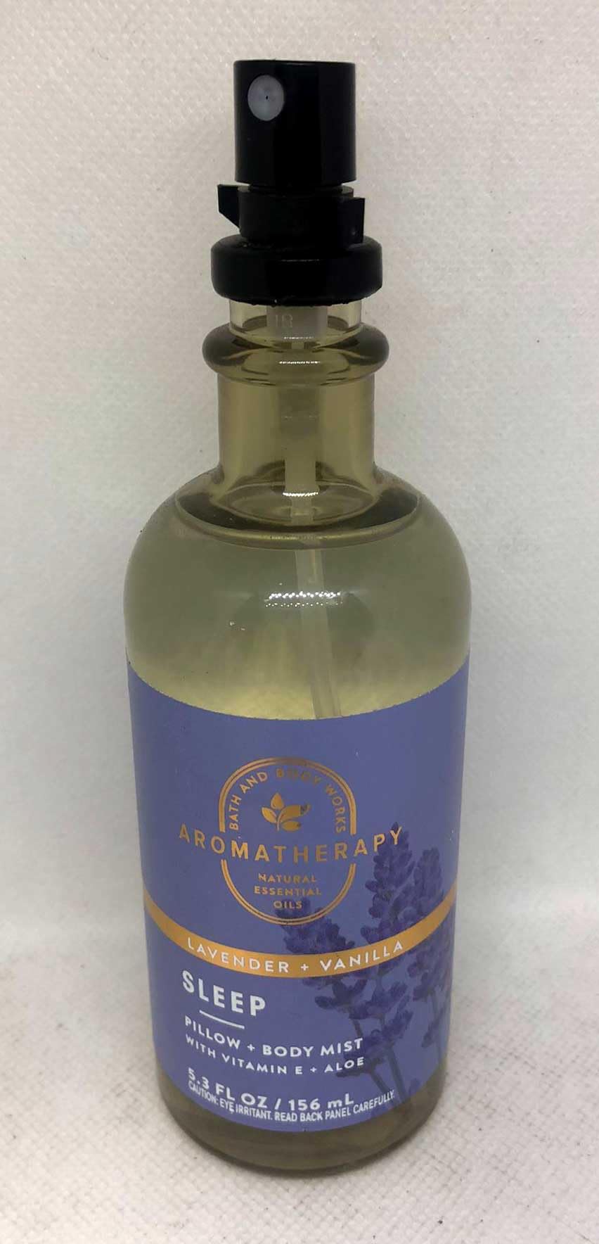 Bath & Body Works Aromatherapy Pillow Mist โ Lavender + Vanilla for Sleep