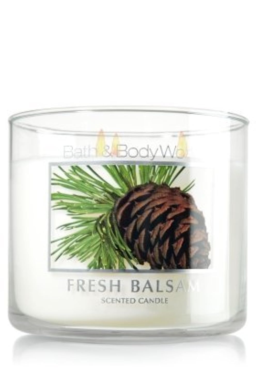 Bath & Body Works Slatkin & Co. Fresh Balsam 3-Wick Candle - 14.5 oz