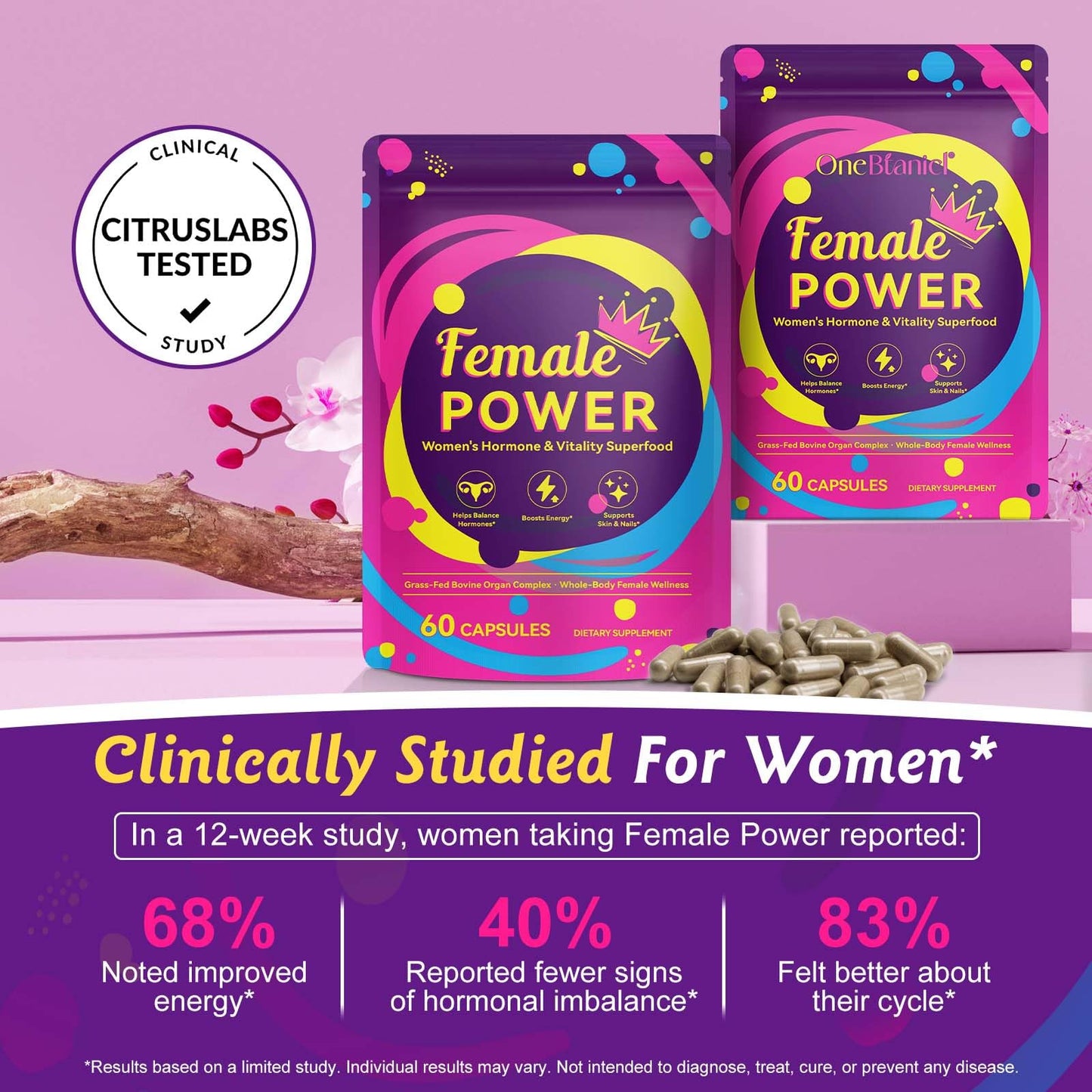 Beef Liver Capsules for Women โ Hormone Balance & Energy (60 Caps)