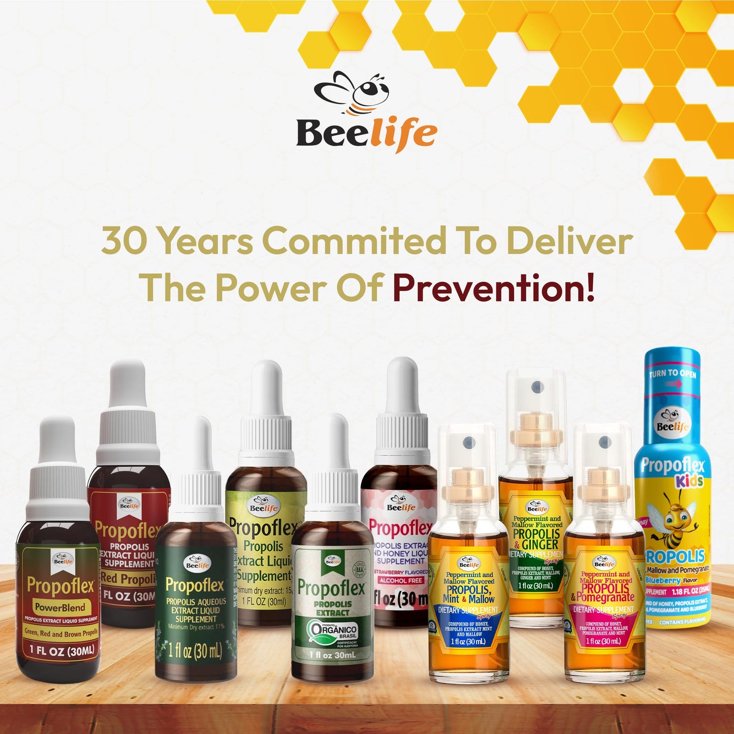 Beelife Propoflex Organic Green Propolis Extract โ High Artepillin-C, 1 Fl Oz