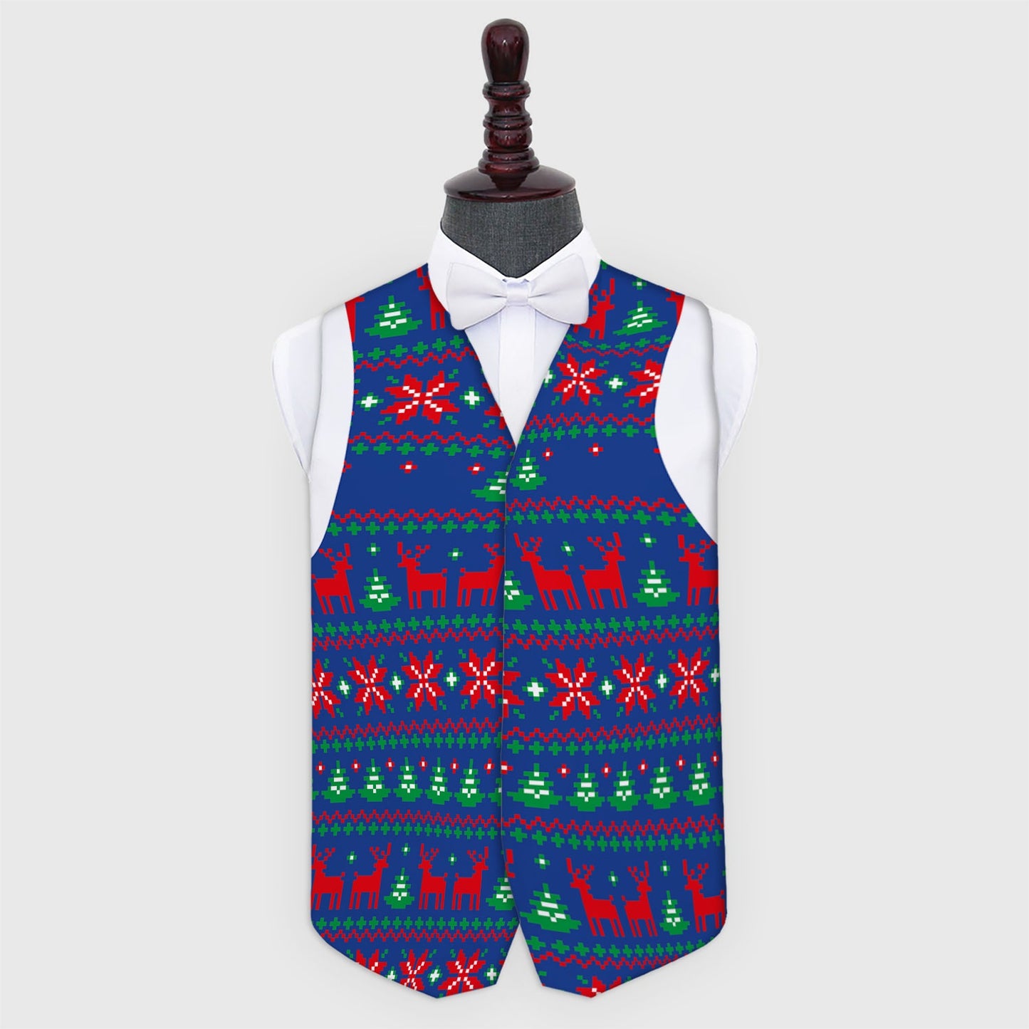 Beers Xmas Jumper - Novelty Costume Fancy Dress Waistcoat ( 4 sizes available )