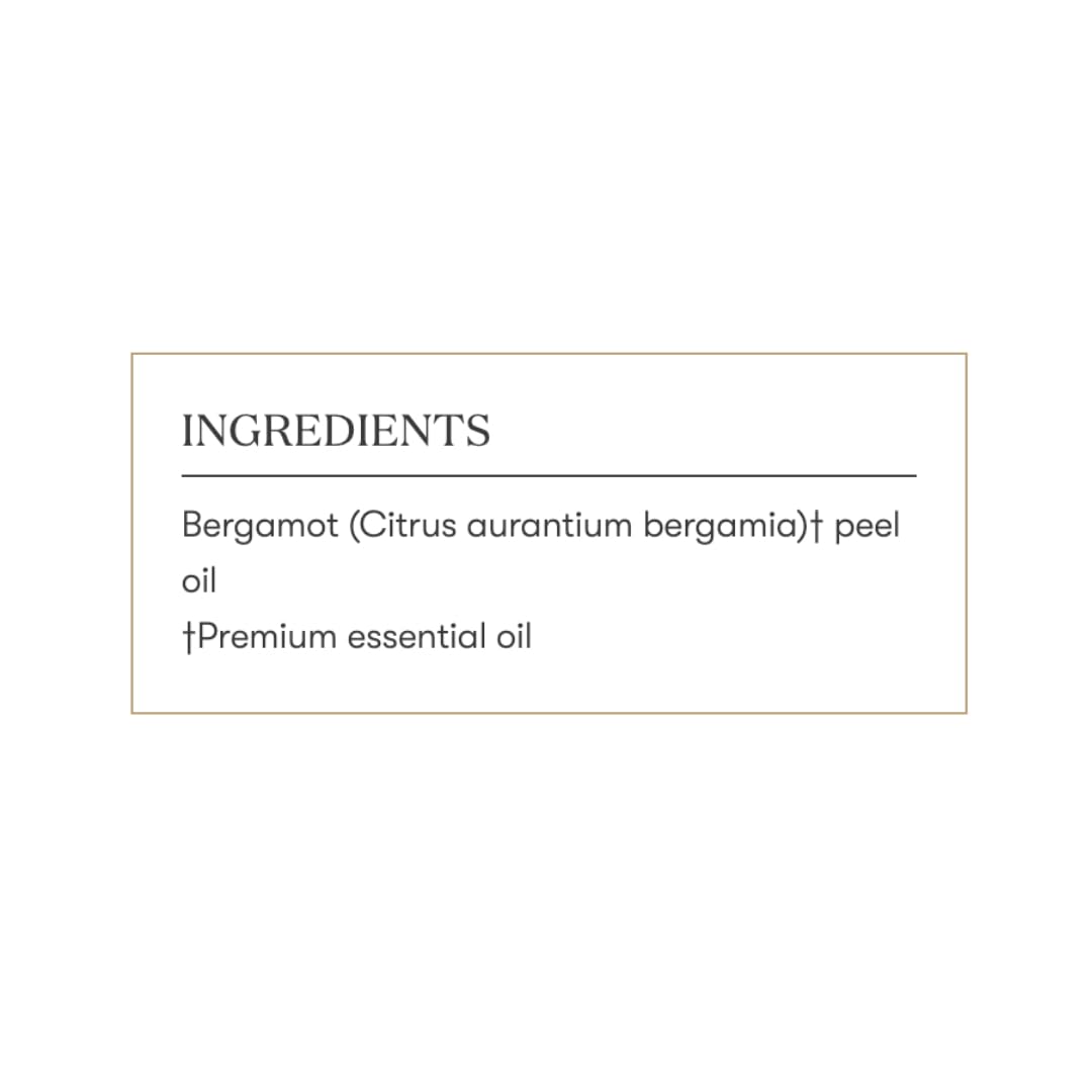 Young Living Bergamot Vitality Essential Oil 5ml β Uplifting Citrus Flavor for Cooking