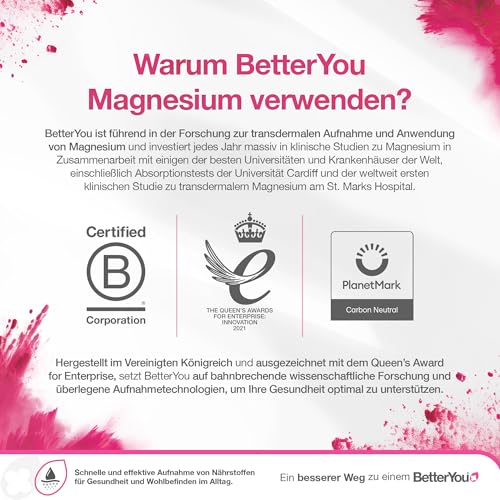 BetterYou Magnesium Oil Body Spray โ Supports Muscle Recovery & Flexible Joints