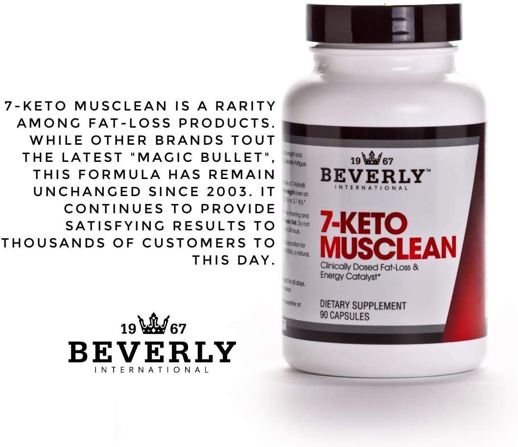 Beverly International 7-Keto Musclean β Lose Fat, Preserve Muscle (90 caps)