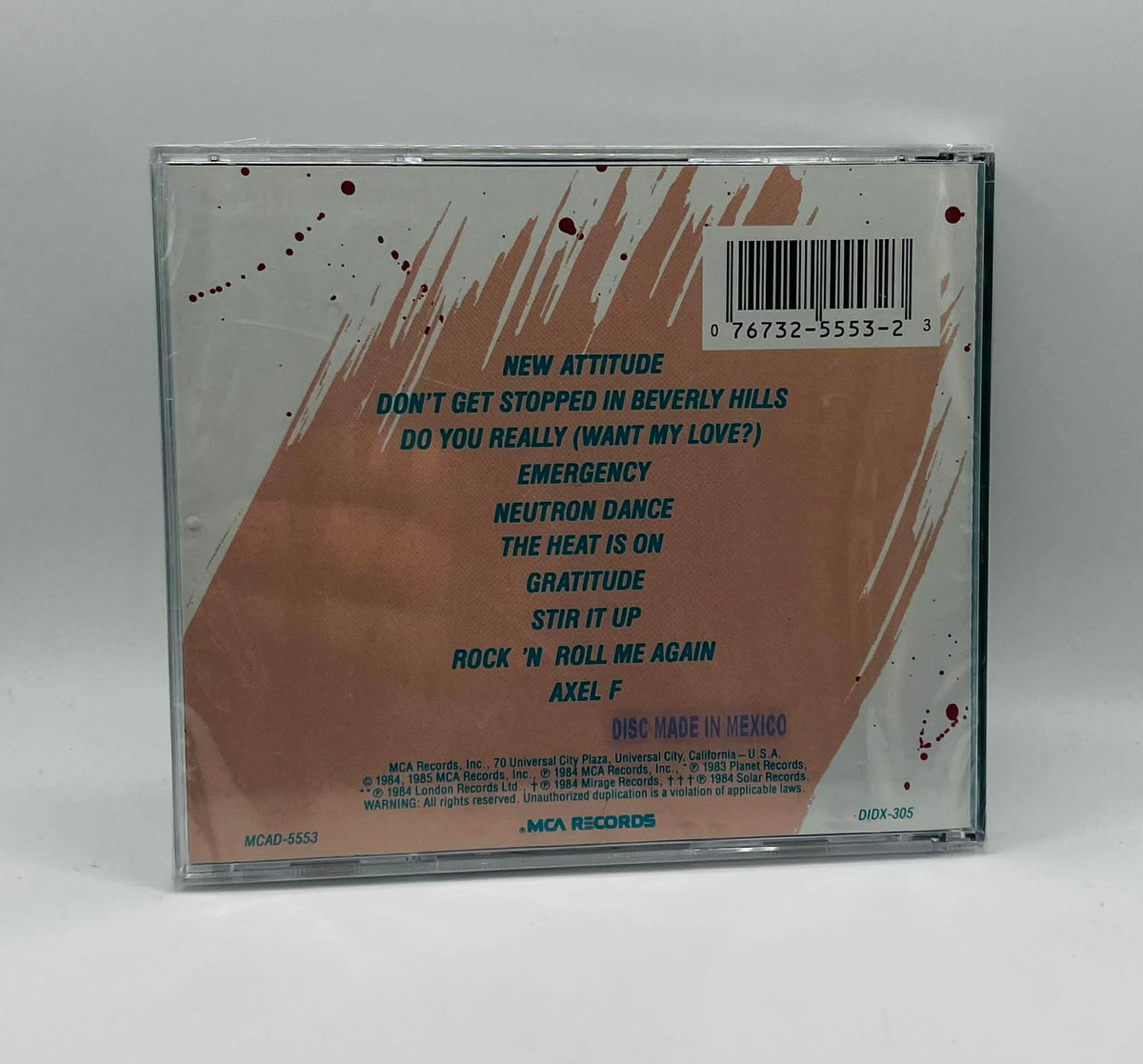 Beverly Hills Cop Soundtrack (NEW SEALED)
