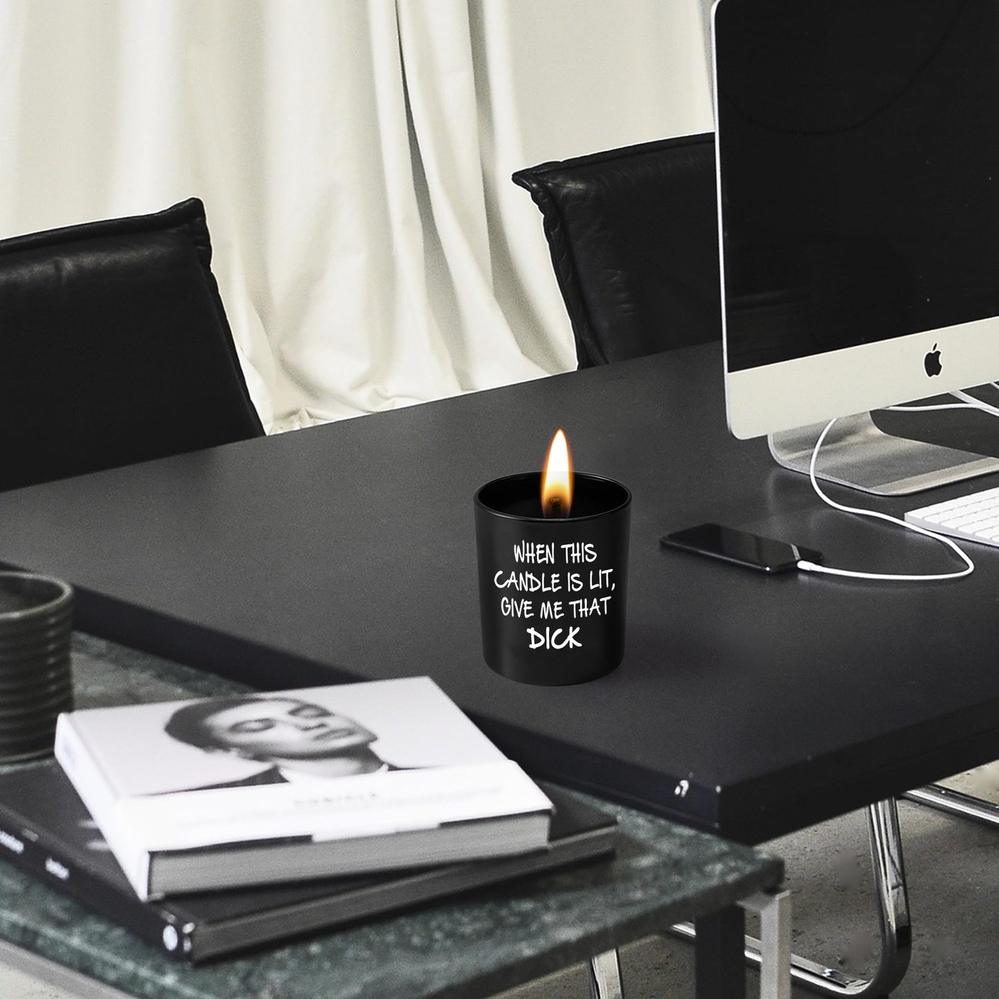 BFJLIFE Sandalwood Scented Candle โ Gifts for Him, Christmas & Valentine